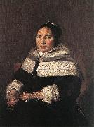 Portrait of a Seated Woman, HALS, Frans